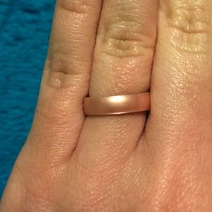 Rose Gold Silicone Ring